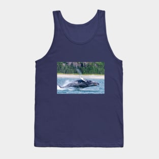 Breaching Humpback Whale in Alaska Tank Top